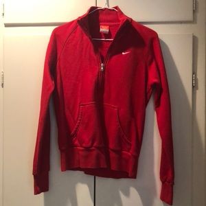 Nike 3/4 zip sweatshirt